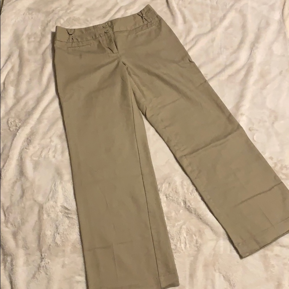 Tan Trousers